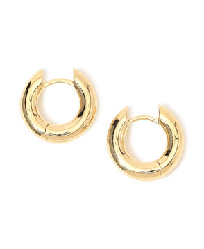 Otiumberg. Small Chunky Hoops ゴールドピアス