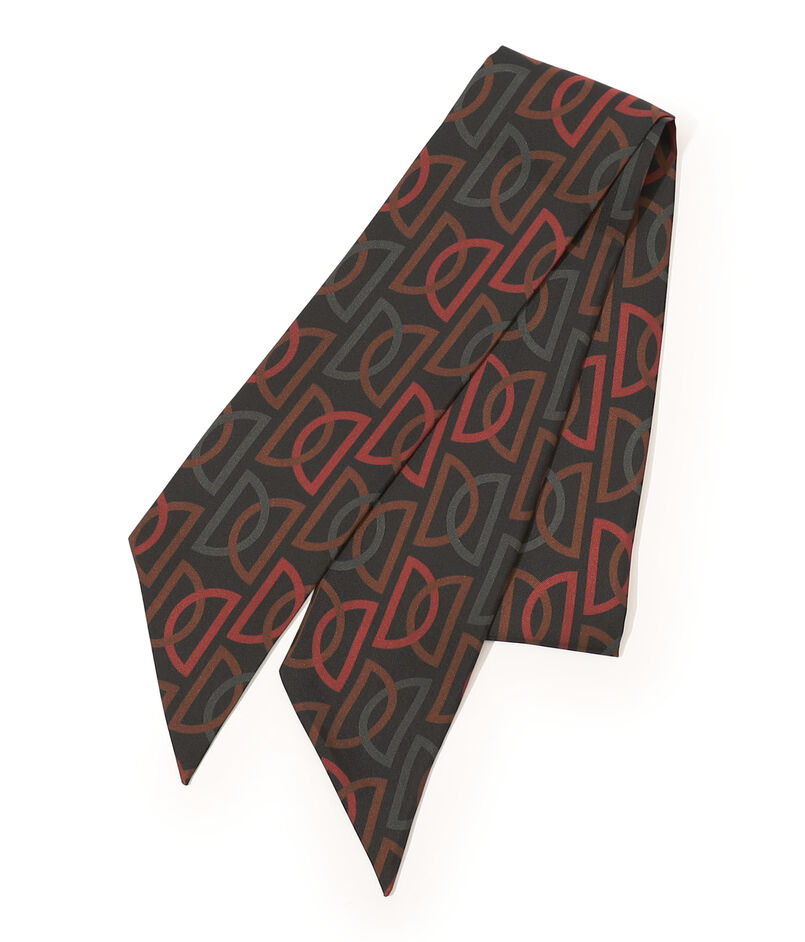 TOMORROWLAND ジオメトリック柄 シルクスカーフ