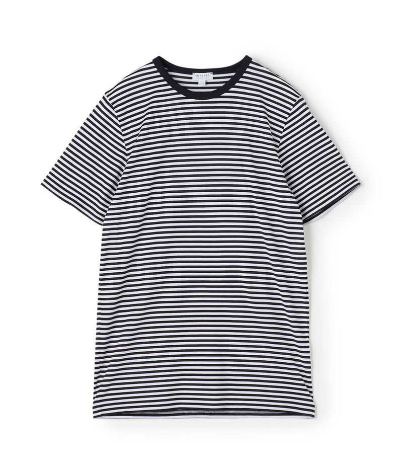 SUNSPEL コットン クルーネックTシャツ