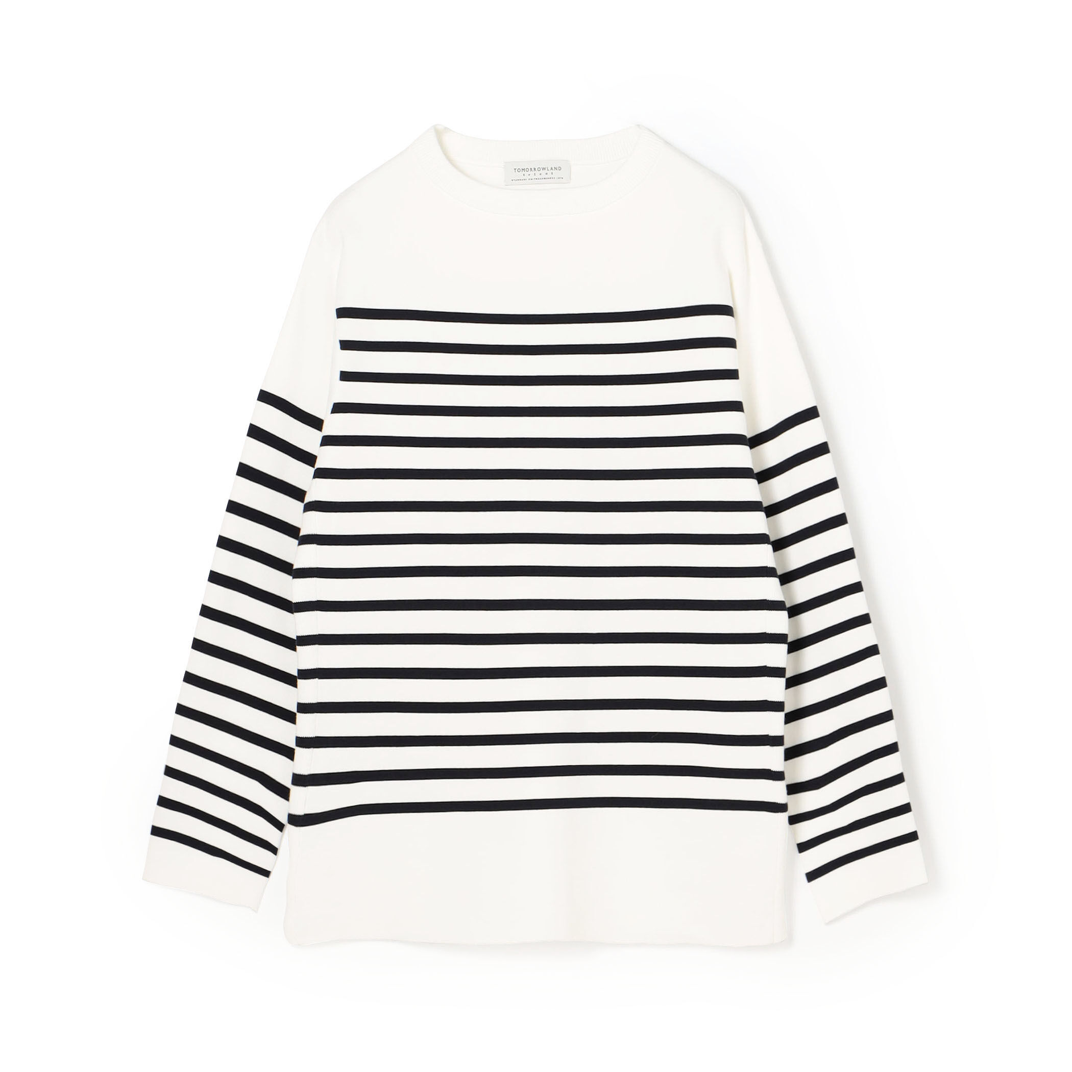 TOMORROWLAND tricot スビンコットン ニットバスクシャツ｜トゥモローランド 公式通販