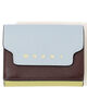 MARNI TRIFOLD BIG LOGO サフィアーノレザー製三つ折りウォレット