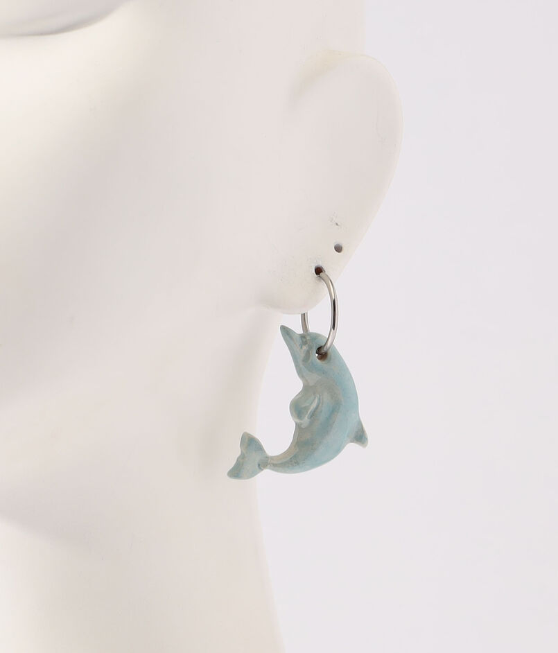 LEVENS JEWELS DOLPHIN HOOPS ピアス｜トゥモローランド 公式通販