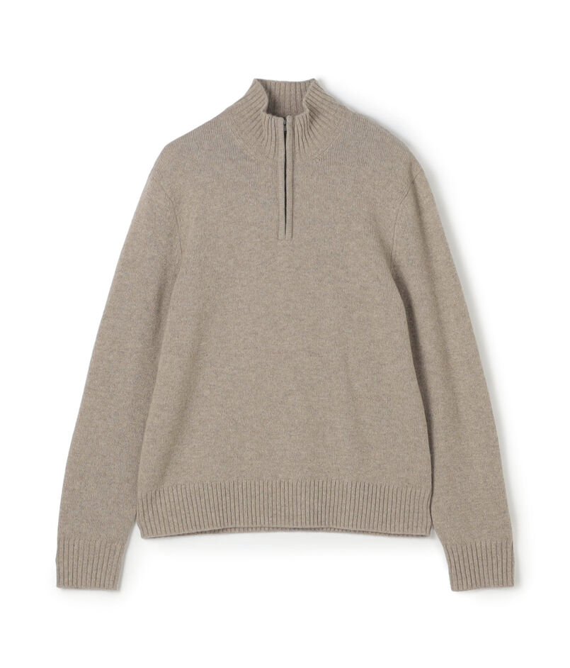 リサイクルカシミヤ ハーフジッププルオーバー MRBC3719 リサイクルカシミヤ ハーフジッププルオーバー MRBC3719