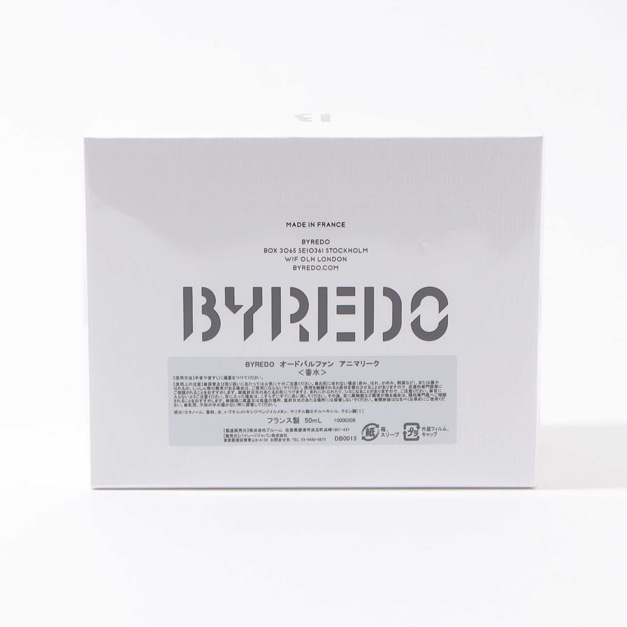 BYREDO ANIMALIQUE オードパルファム50ml｜トゥモローランド 公式通販