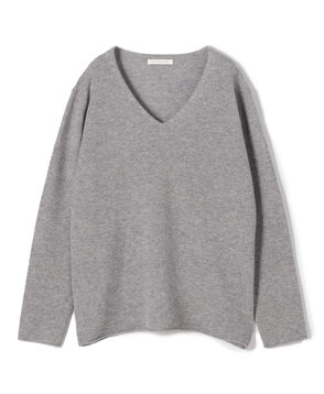 スコットランドカシミヤ Vネックプルオーバー