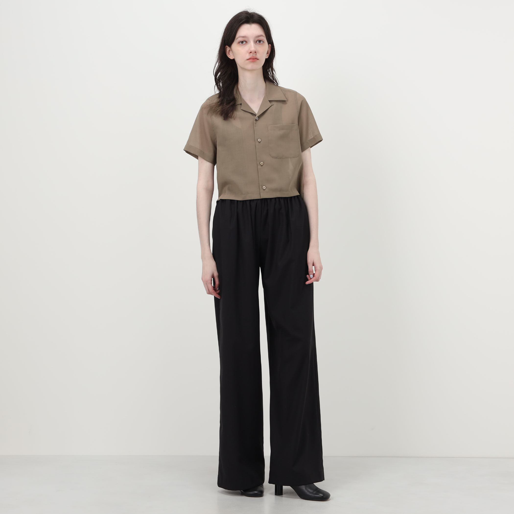 HYKE T/W VOILE SHIRT｜トゥモローランド 公式サイト