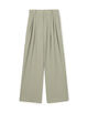 ウォッシャブルウール 3タックワイドパンツ