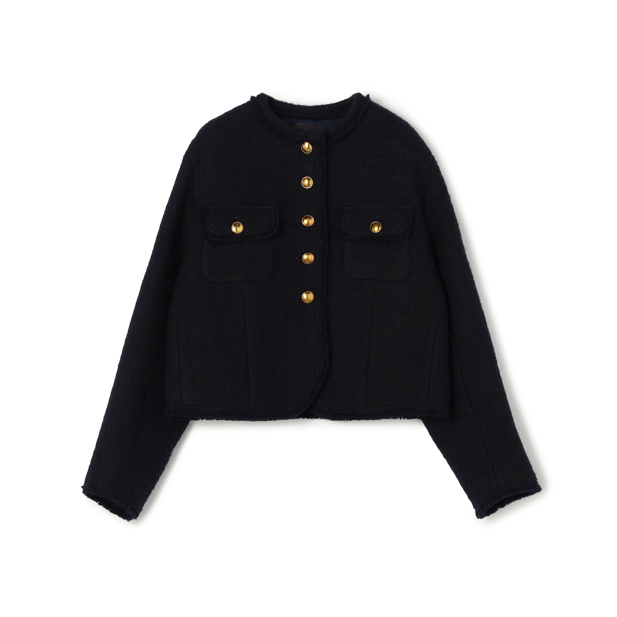 ブークレーファンシー クルーネックジャケット｜トゥモローランド 公式通販