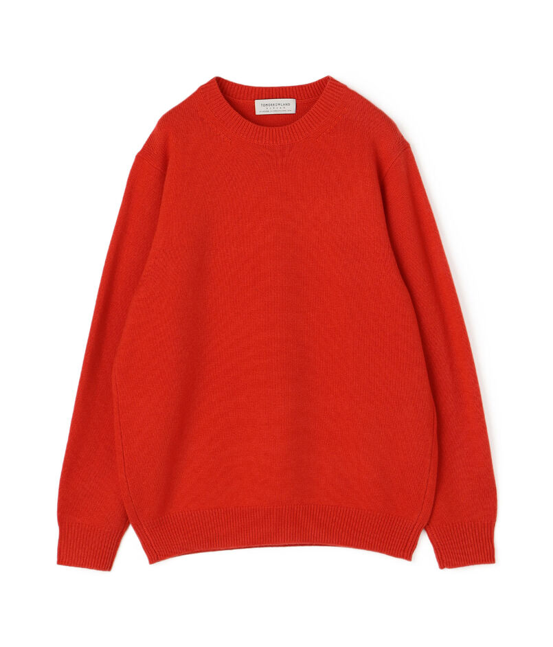 ■■■TOMORROWLAND TRICOT スーパーファインラムウール クルーネックプルオーバー