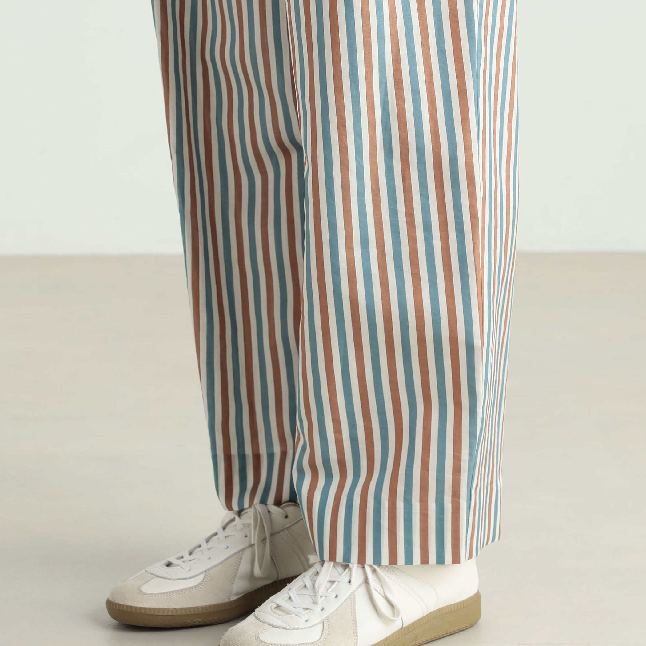 TWW GLASGOW SCOTLAND「ワイドパンツ」 UNIONSLACKS 110 ユニオンスラック 110｜オフホワイト｜メンズ