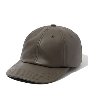 KIJIMA TAKAYUKI LAMBSKIN 6PANEL CAP