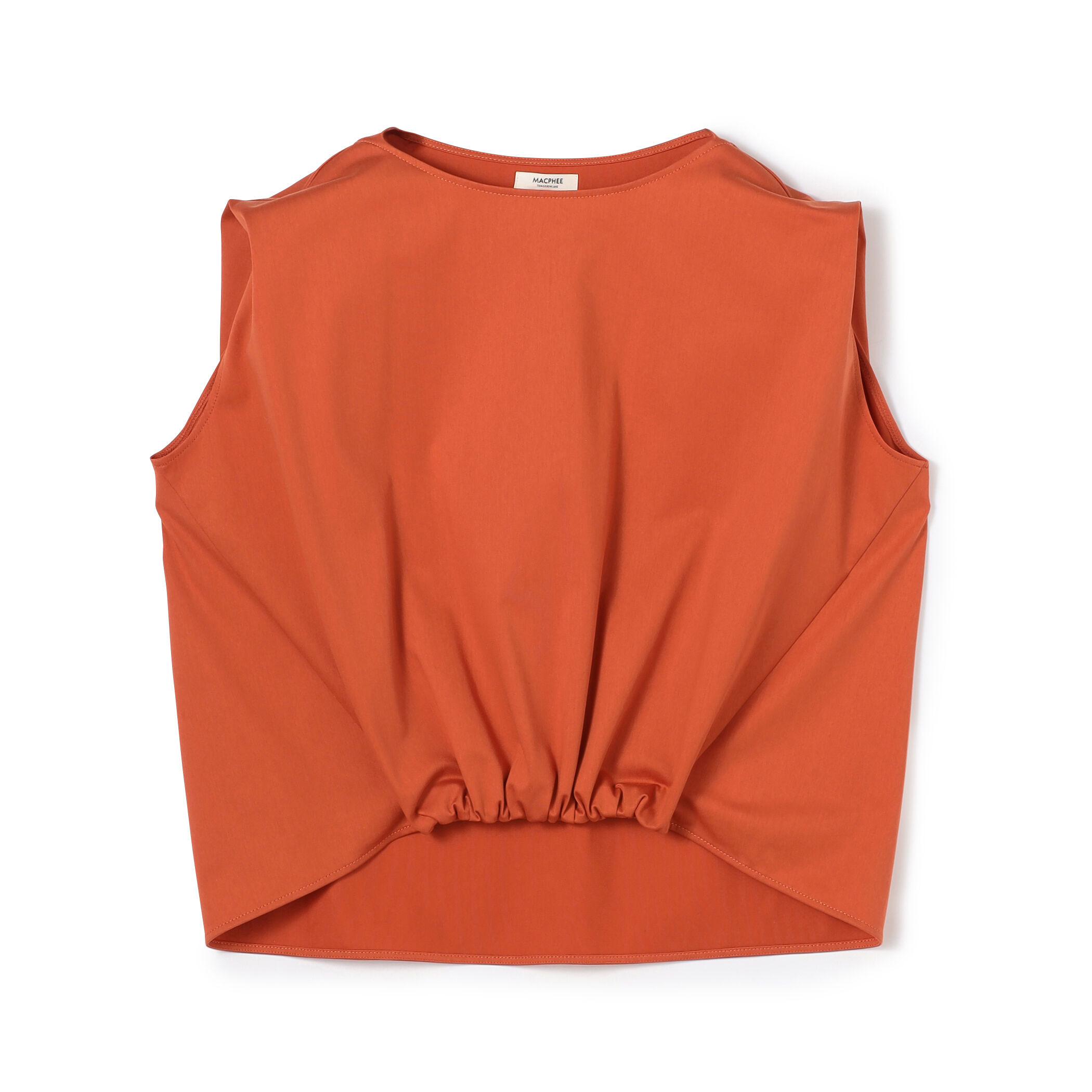 tシャツ トリコットジャージー タックギャザープルオーバー レディース トリコットジャージー タックギャザープルオーバー