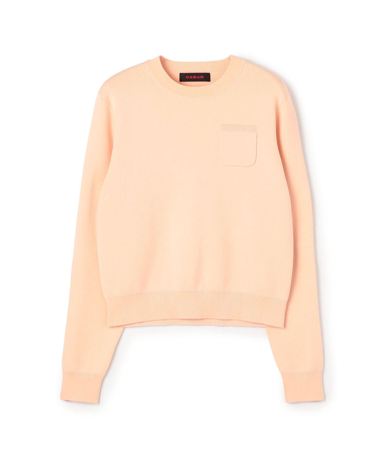 CABaN Cotton cashmere pocket Pullover