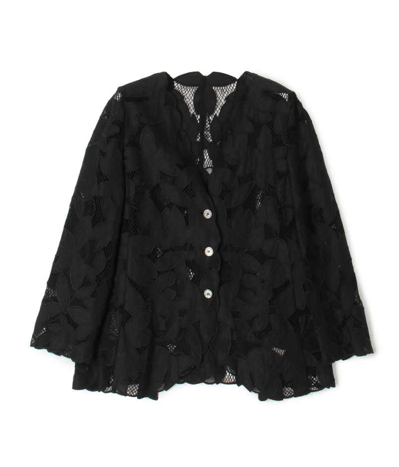 フィグリーフエンブロイダリー カラーレスジャケット