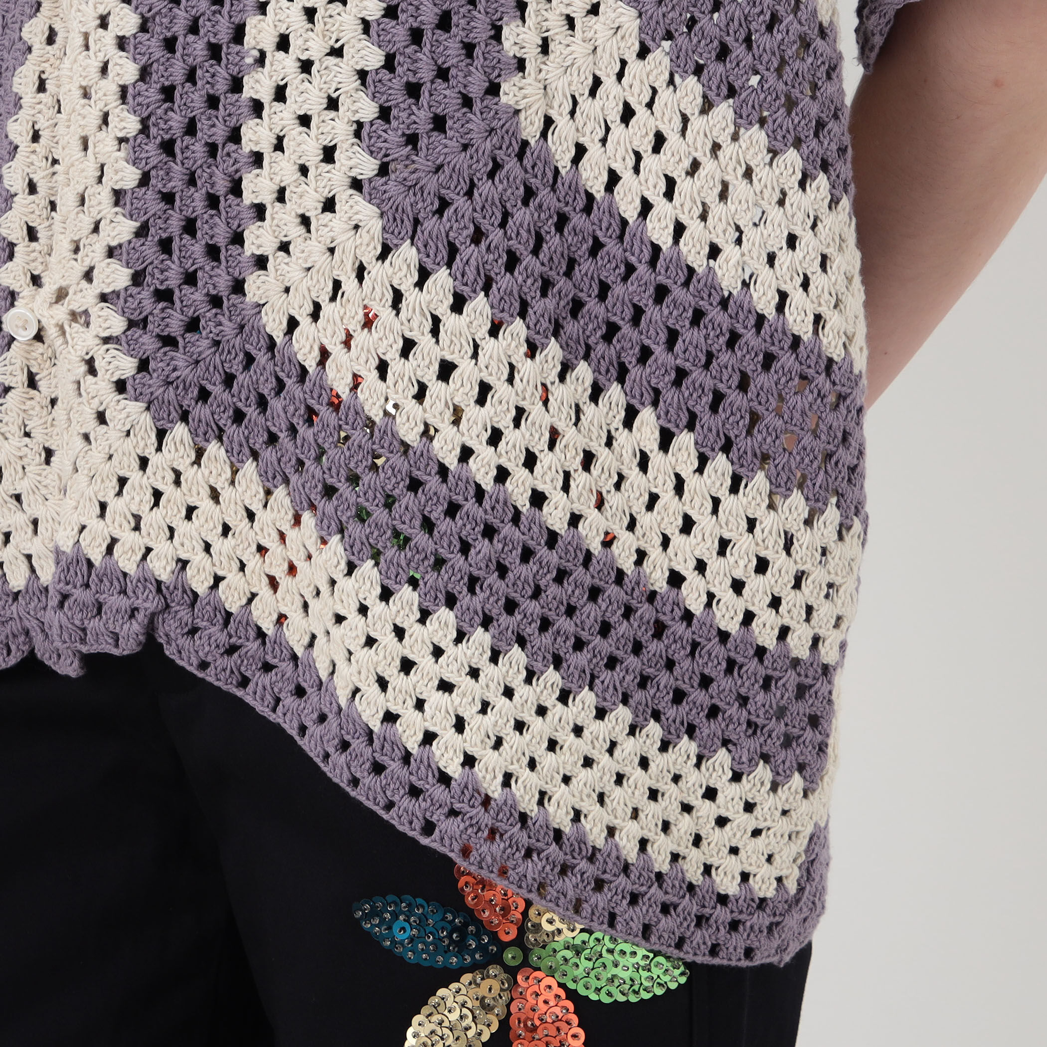 BODE NY ボーディー Beaded Crochet タンクトップ　XS-S BODE NY ボーディー Beaded Crochet タンクトップ XS-S 【公式通販】