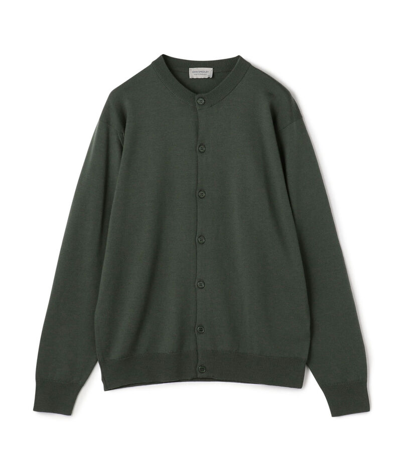 JOHN SMEDLEY 24G クルーネックカーディガン