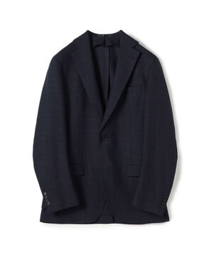 SUMMER TIME ウールシルクリネン シングルブレステッド 2Bジャケット LORO PIANA