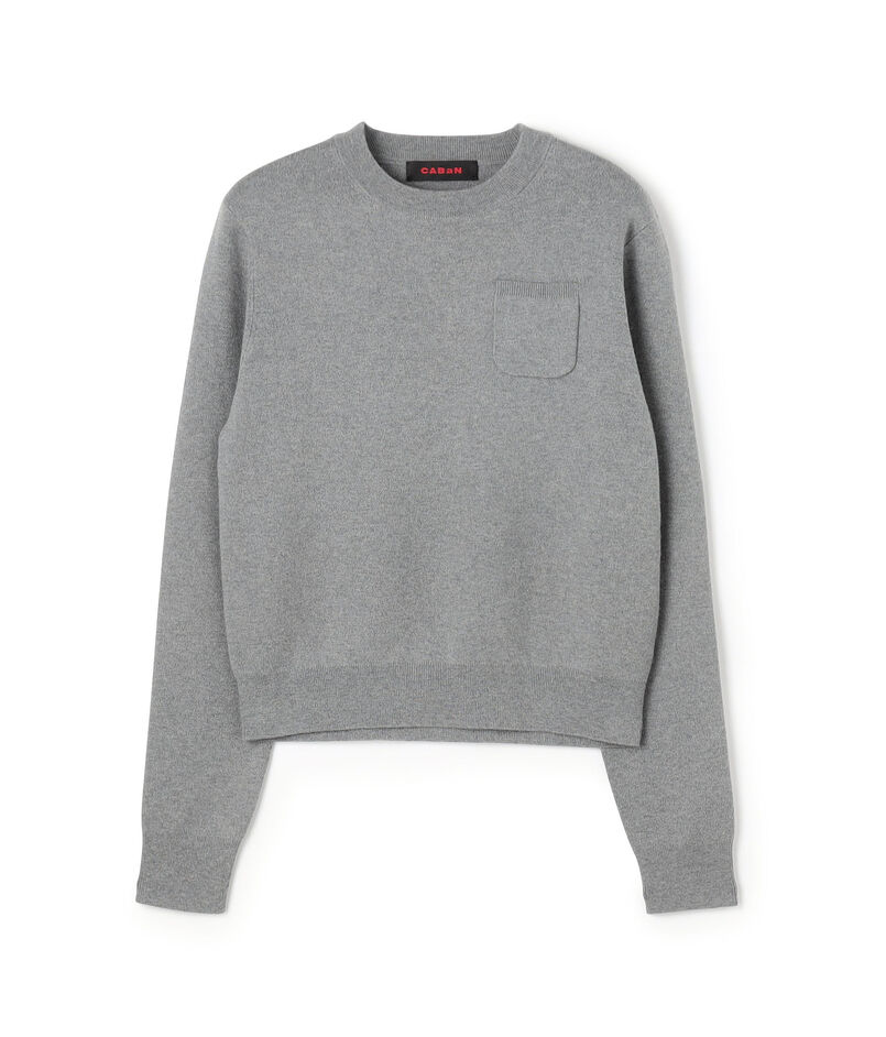 CABaN Cotton cashmere pocket Pullover