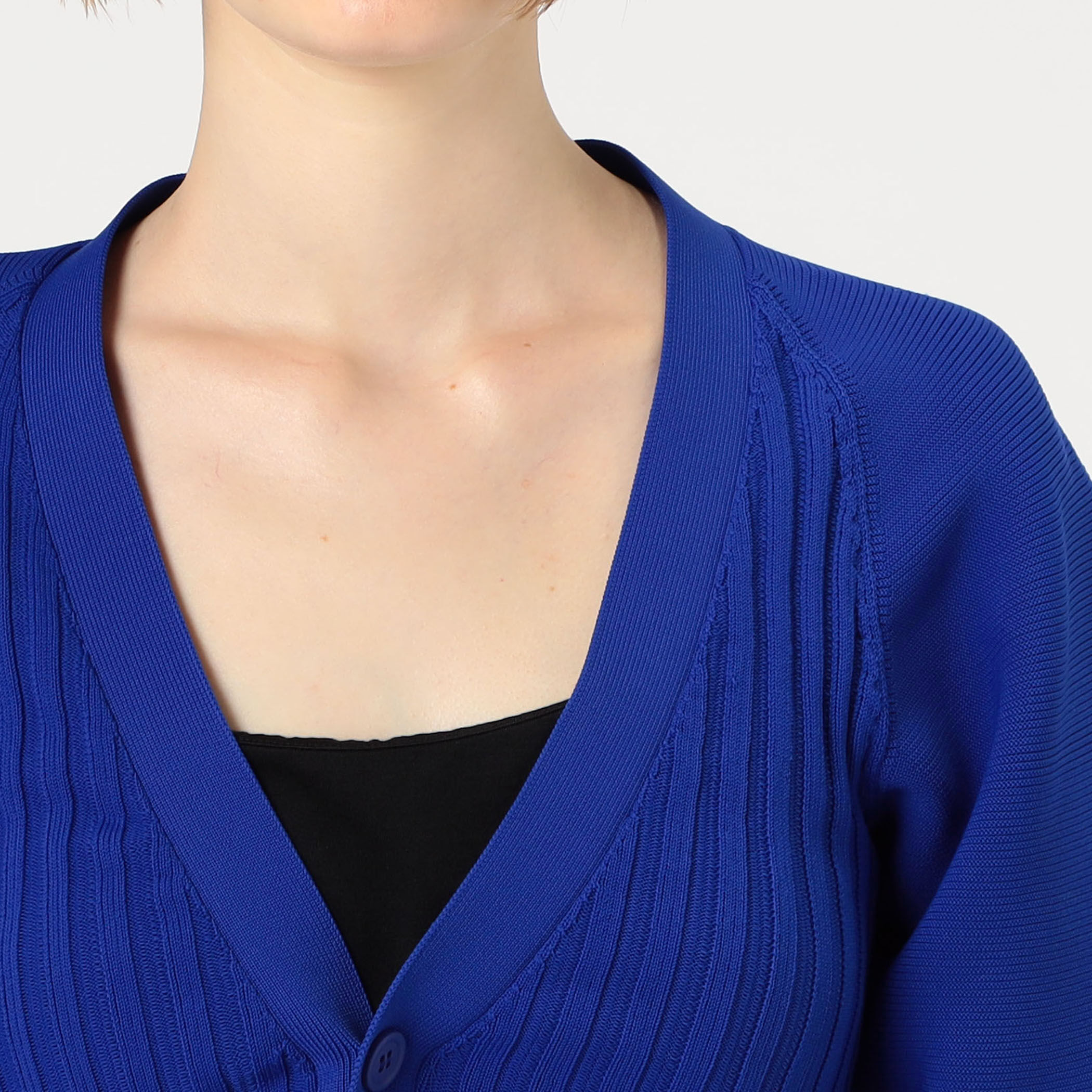 CFCL 新品　ポッタリー　カーディガン　POTTERY ブルー CFCL POTTERY PUFF SLEEVE CARDIGAN｜トゥモローランド 公式通販