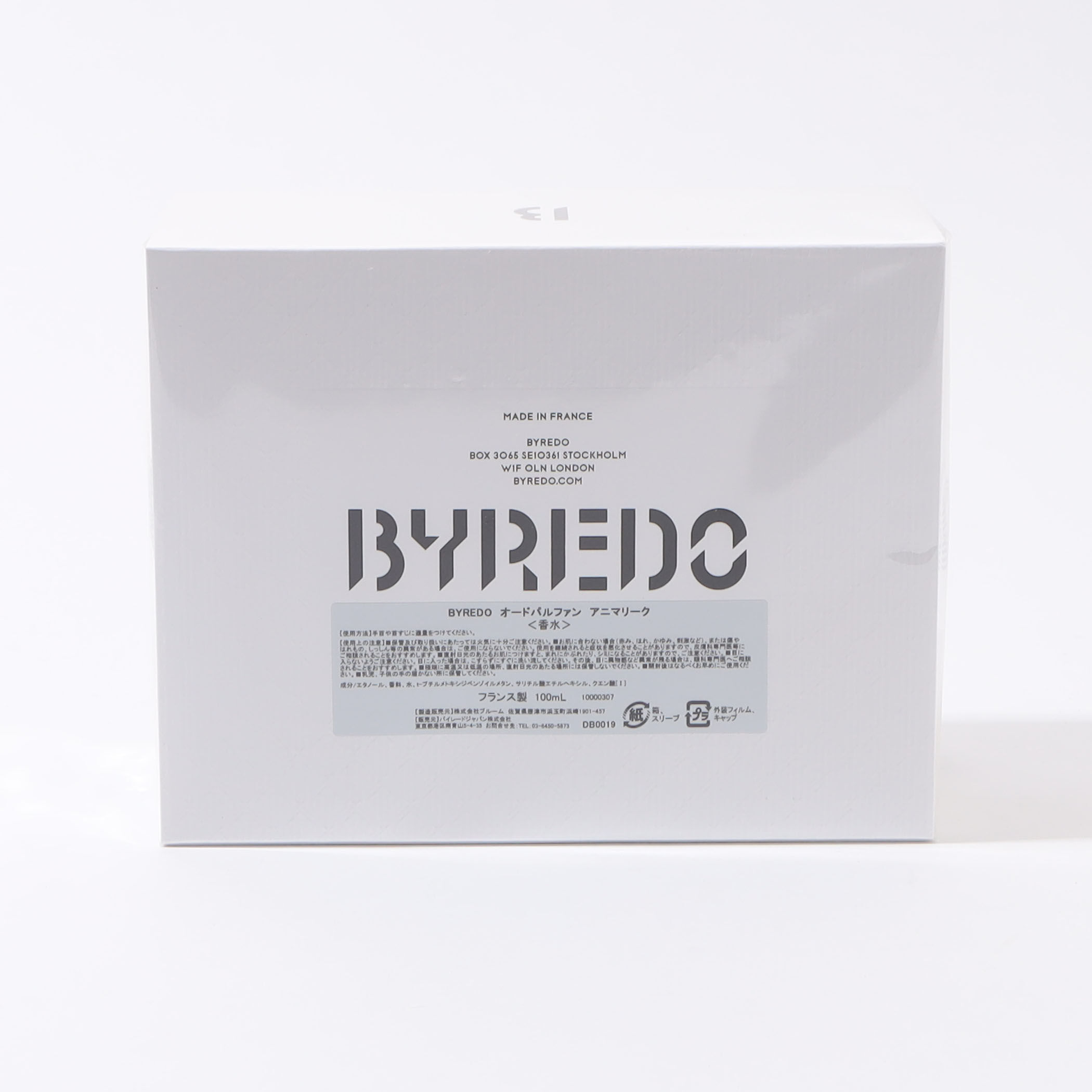 BYREDO ANIMALIQUE オードパルファム100ml｜トゥモローランド 公式通販