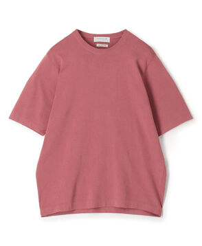 TOMORROWLAND tricot シーアイランドコットン ハーフスリーブクルーネックニット