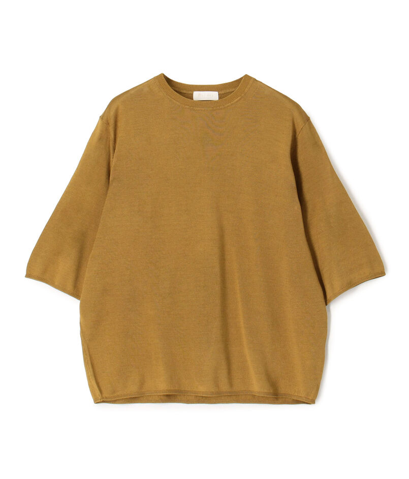 【WEB先行予約】エヴァーシルク ハーフスリーブプルオーバー