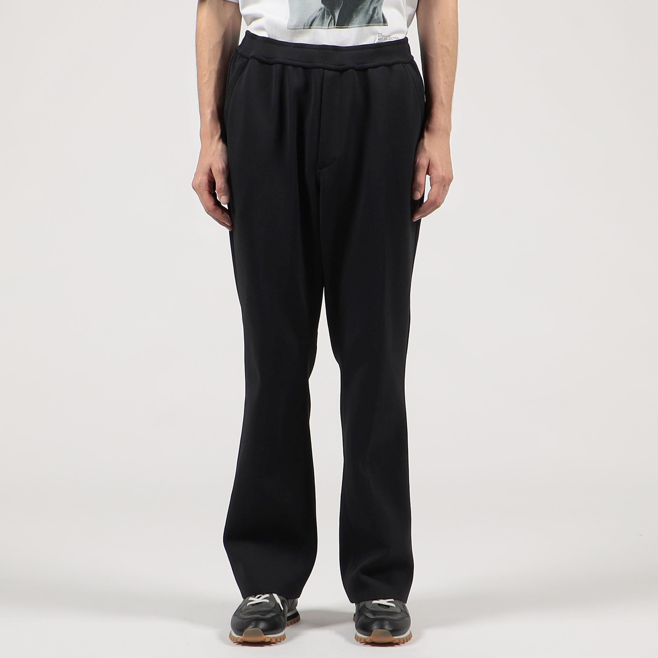 CFCL MILAN RIB WIDE PANTS ポリエステル ワイドパンツ - カジュアルパンツ