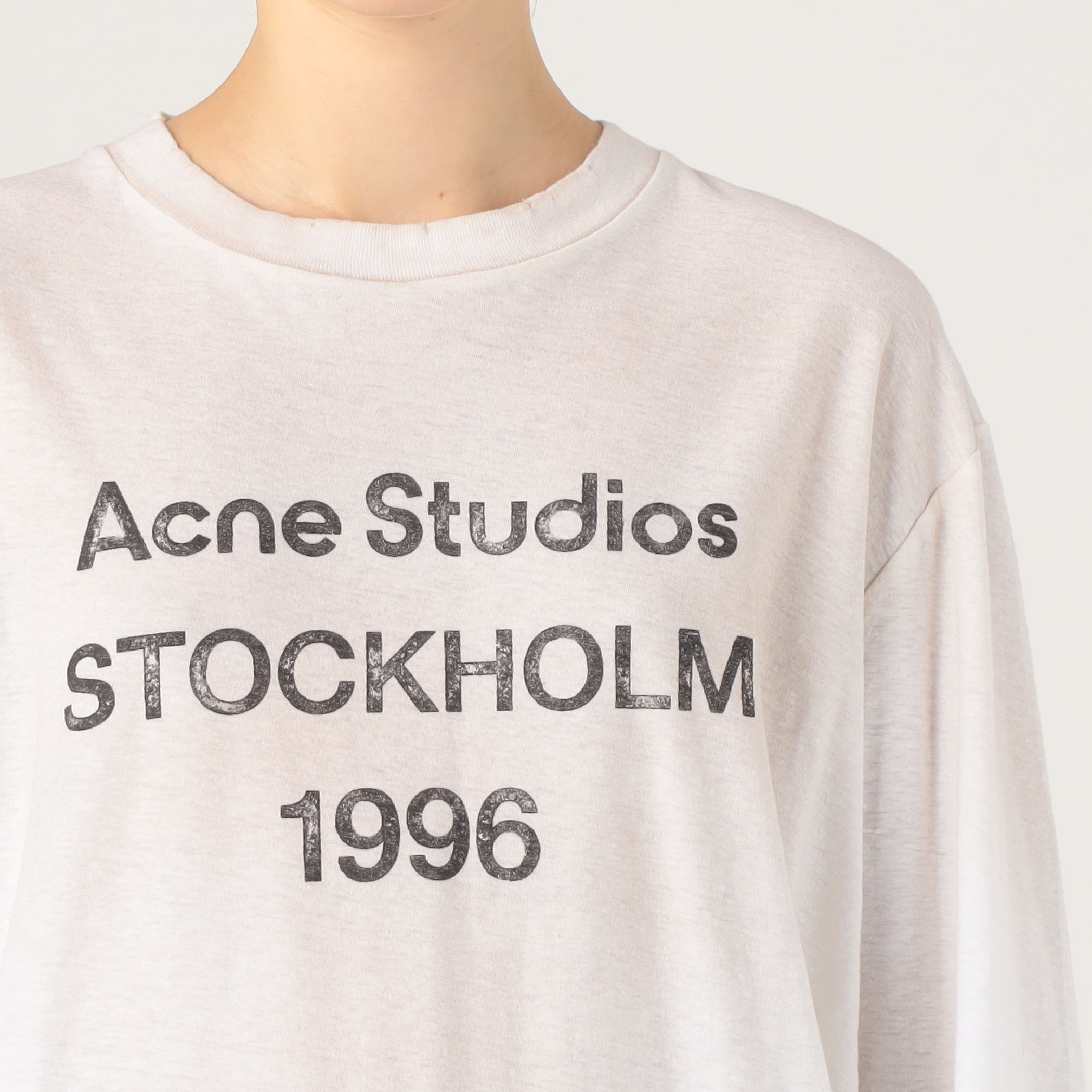 Acne Studios ロゴTシャツ｜トゥモローランド 公式通販