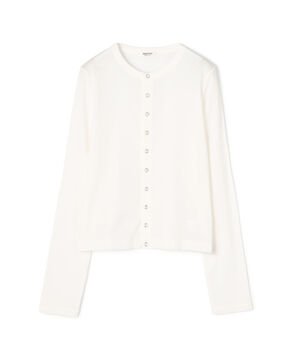 【WEB先行予約】ハイゲージジャージー クルーネックカーディガン