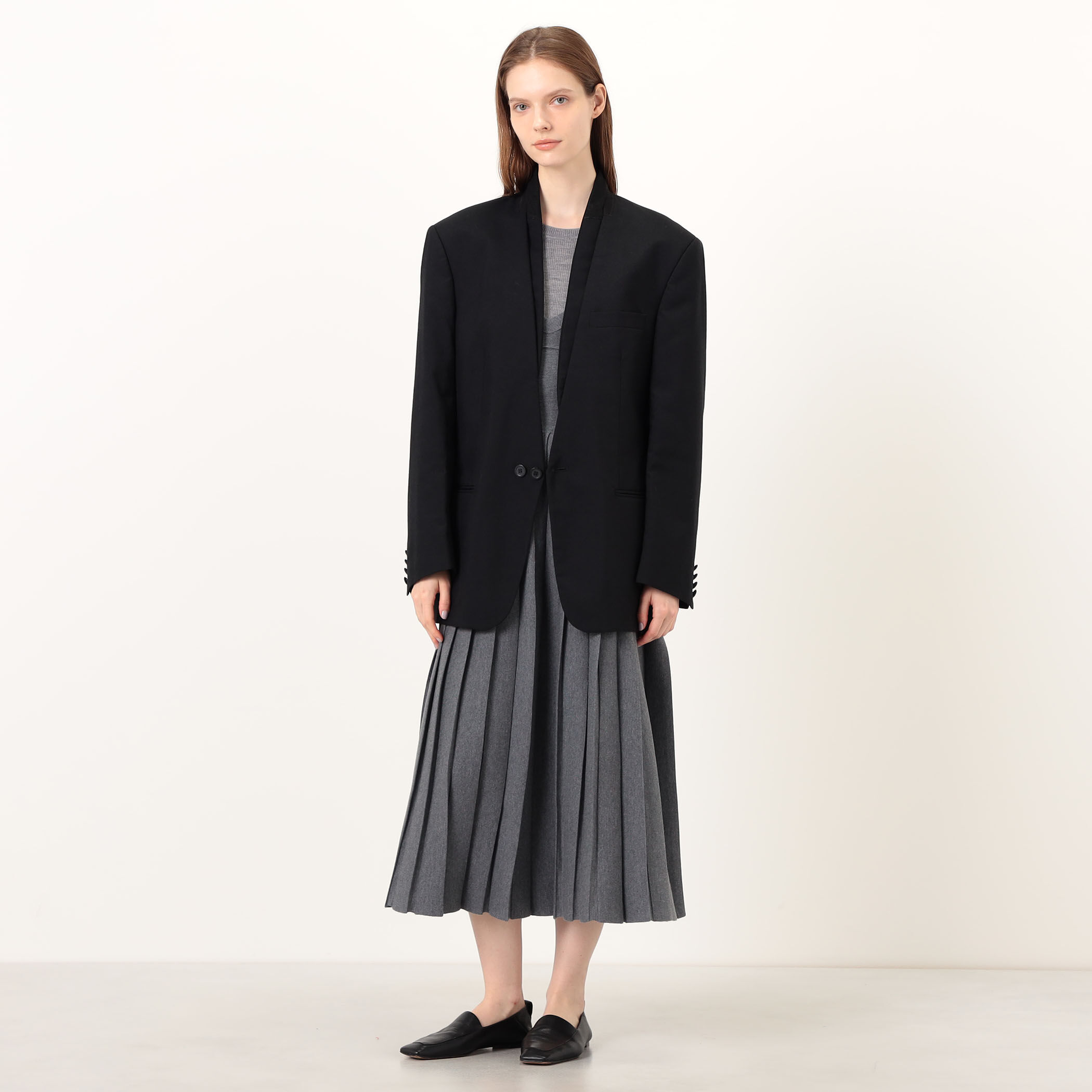 MARINA YEE Origami Round Lapel ウールジャケット｜トゥモローランド