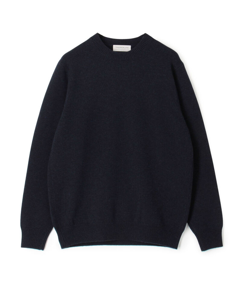 TOMORROWLAND tricot スーパーファインラムウール クルーネックプルオーバー