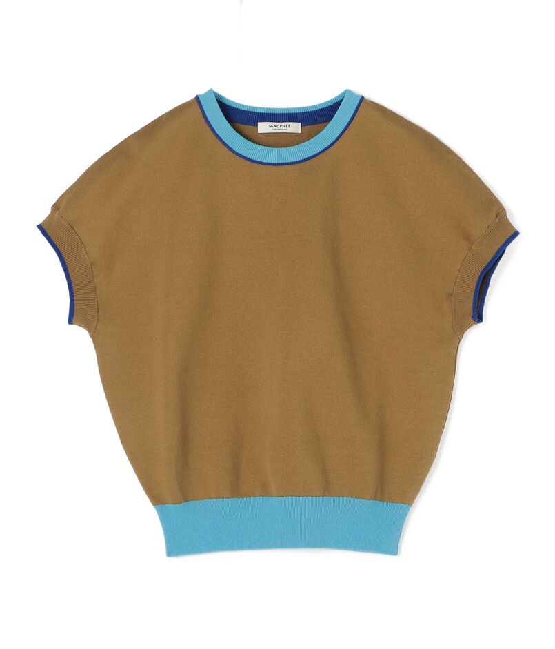 ドライコットン フレンチスリーブプルオーバー