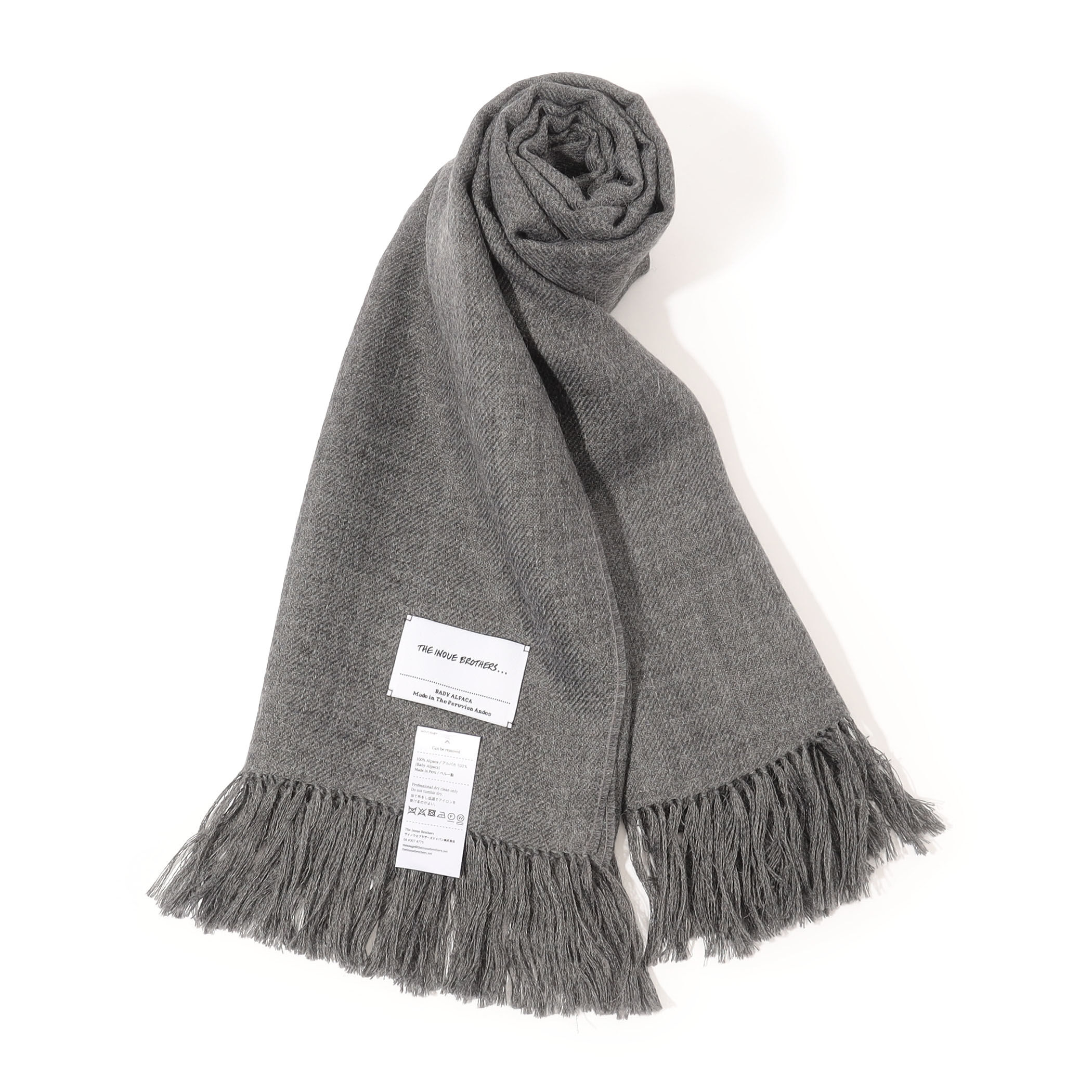 The Inoue Brothers Non Brushed Large Stole｜トゥモローランド