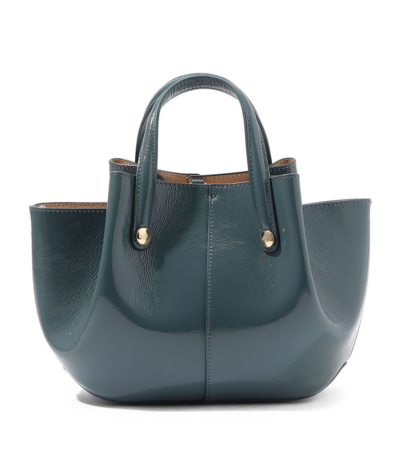 ATELIER TOMORROW SHELL MINI エナメルバッグ