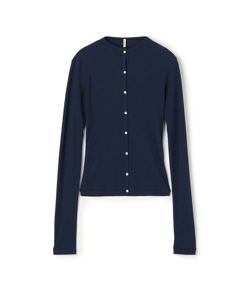 babaco Twisted Cotton Cardigan コットン カーディガン