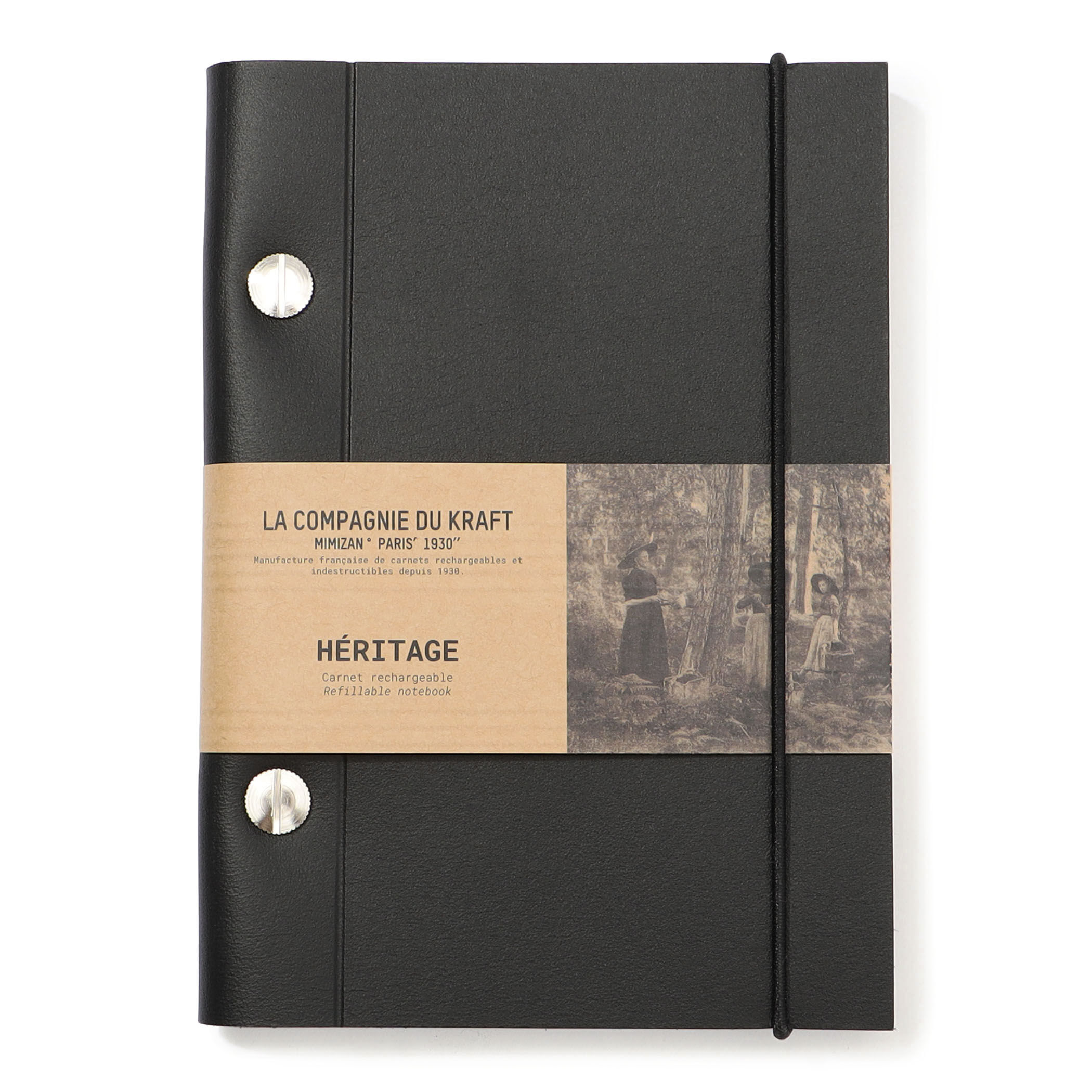La Compagnie du Kraft Heritage A6 Leather Notebook