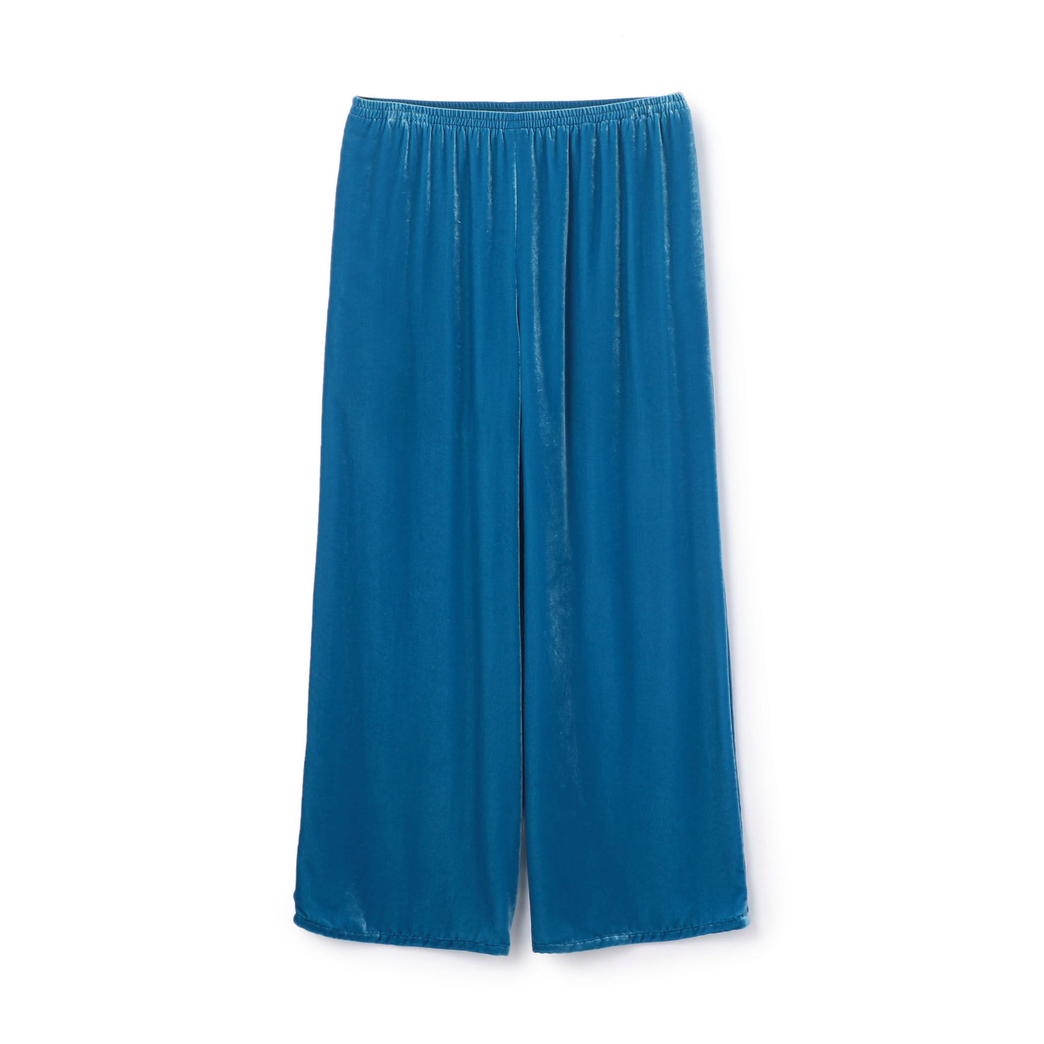 定価4万☆プランテーション　チューリップ柄パンツ　ワイドパンツ　総ゴム　キュプラ Plantation プランテーション/WOMEN'S Bottoms/パンツ(新着順