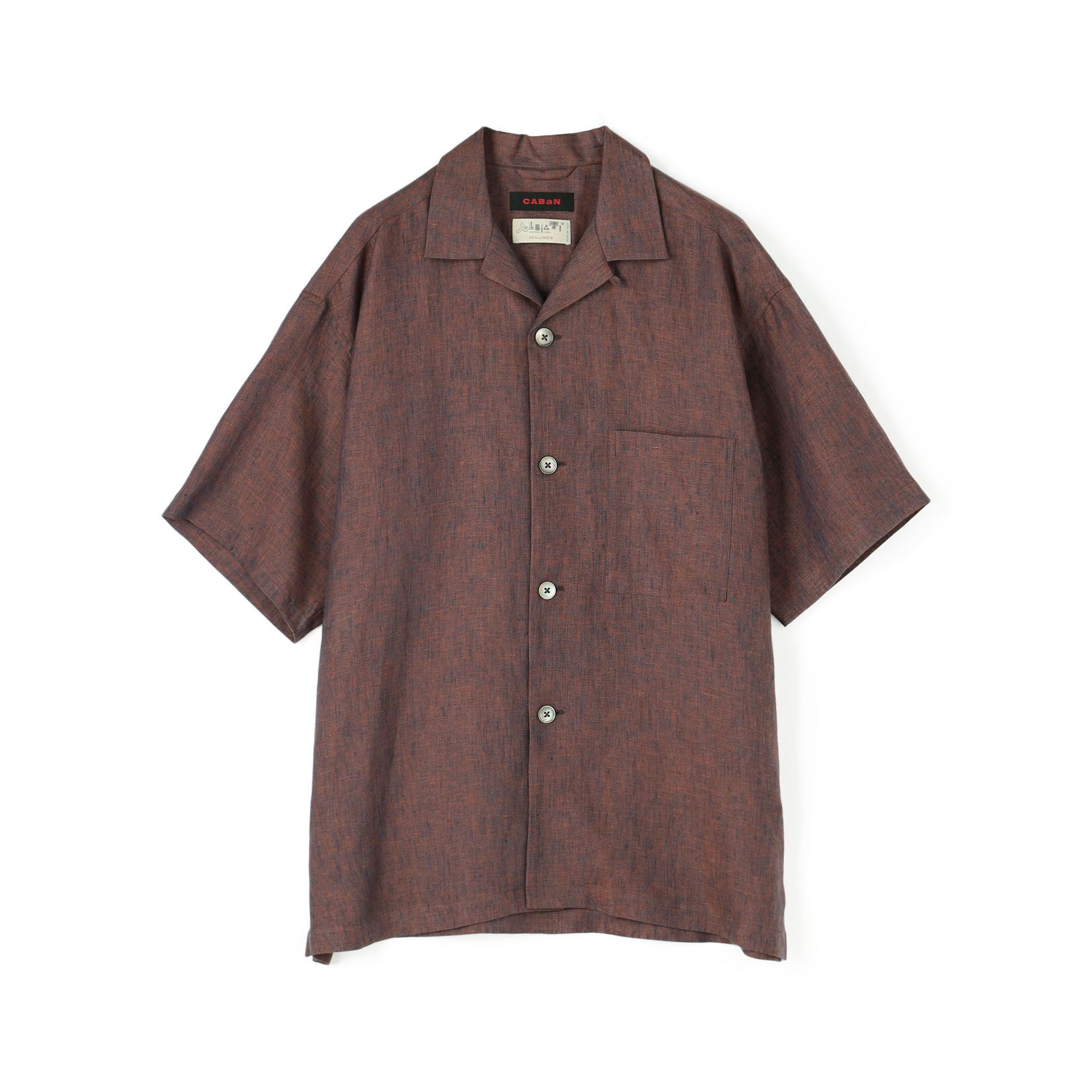 CABaN リネン オープンカラーシャツ｜トゥモローランド 公式通販