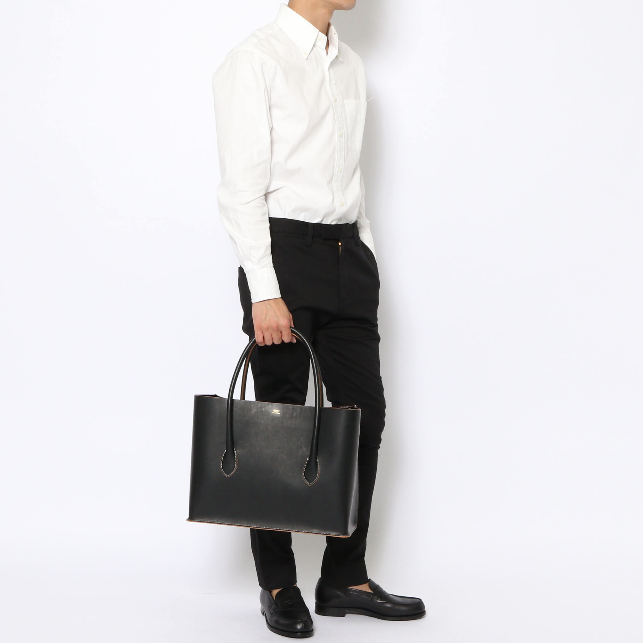 il micio di Hidetaka Fukaya レザーバッグ｜トゥモローランド