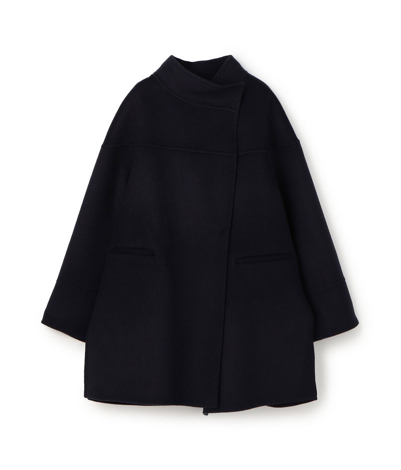 スーパーダブルフェイス スタンドカラーコート スーパーダブルフェイス スタンドカラーコート