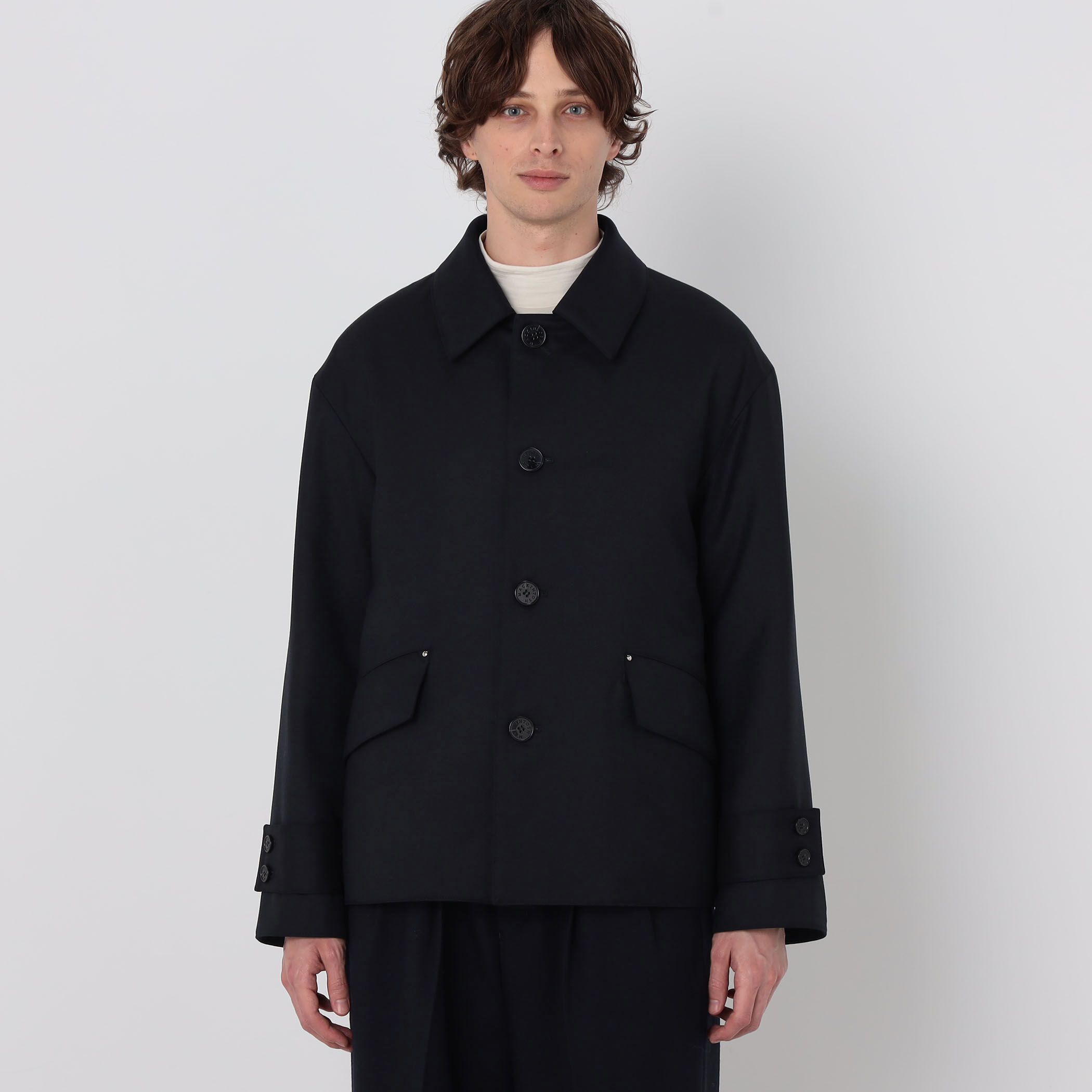 WEB先行予約・別注】MACKINTOSH HUMBIE SL SHORT ウールブルゾン