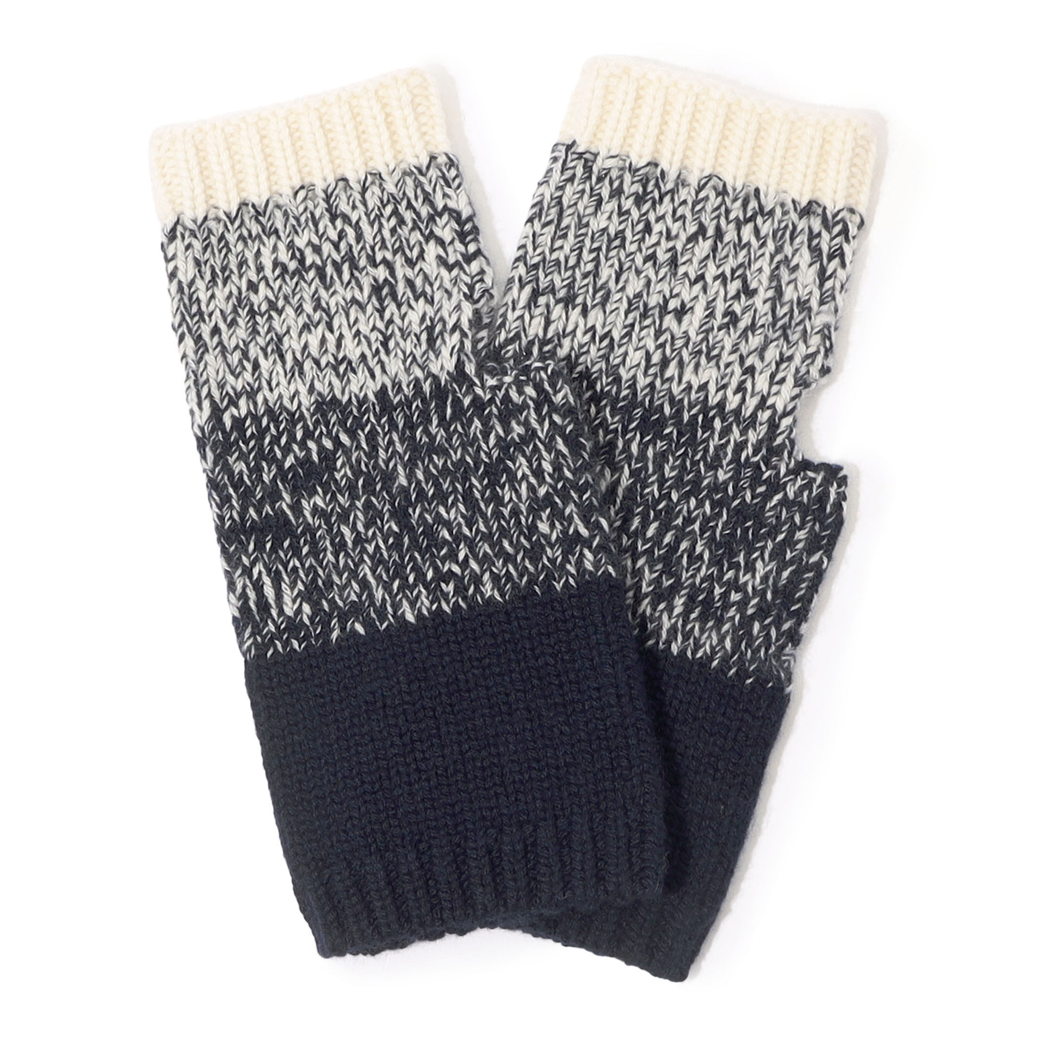 TOMORROWLAND カシミヤ フィンガーレス ニットグローブ