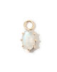 Metier Oval Claw Set Gemstone ジュエリーチャーム