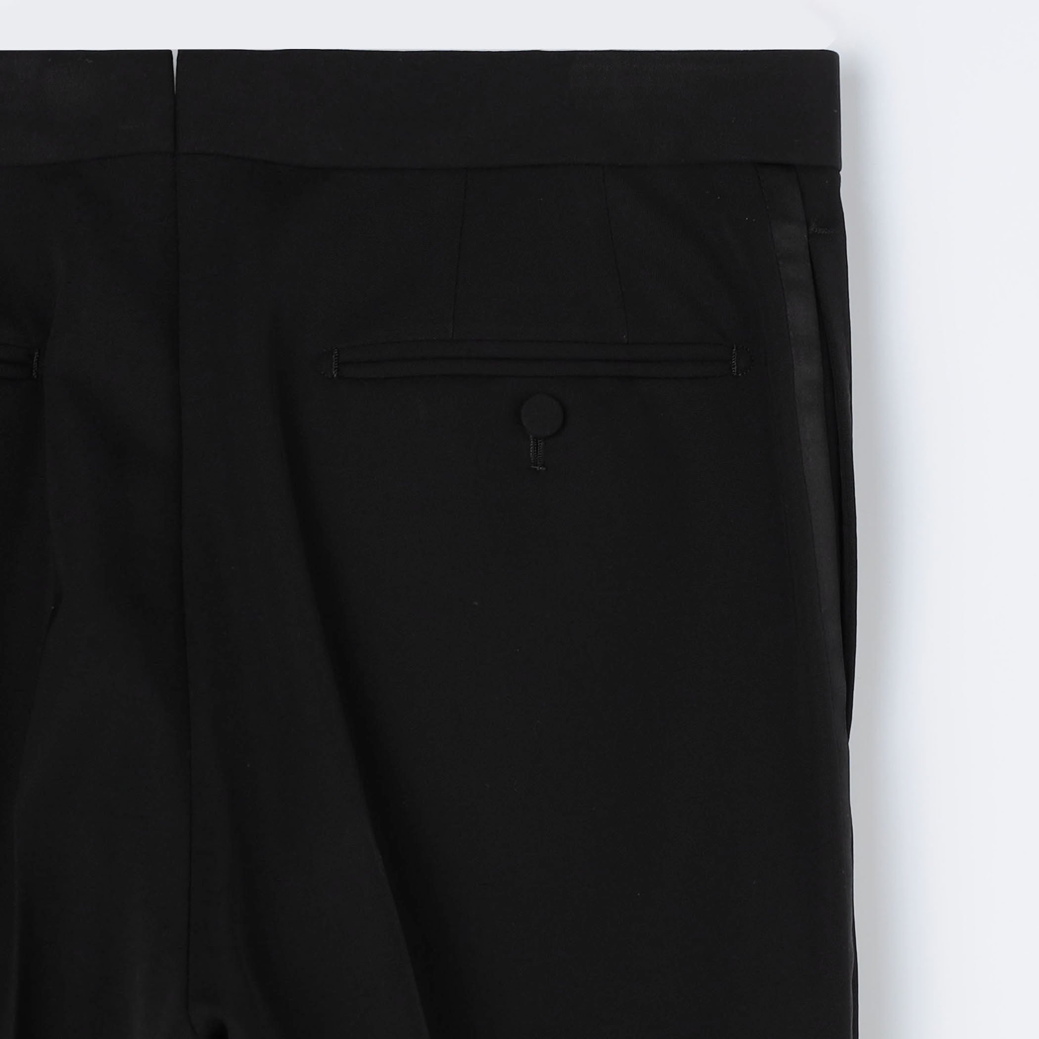 ウール シングルブレステッド1Bショールカラータキシード