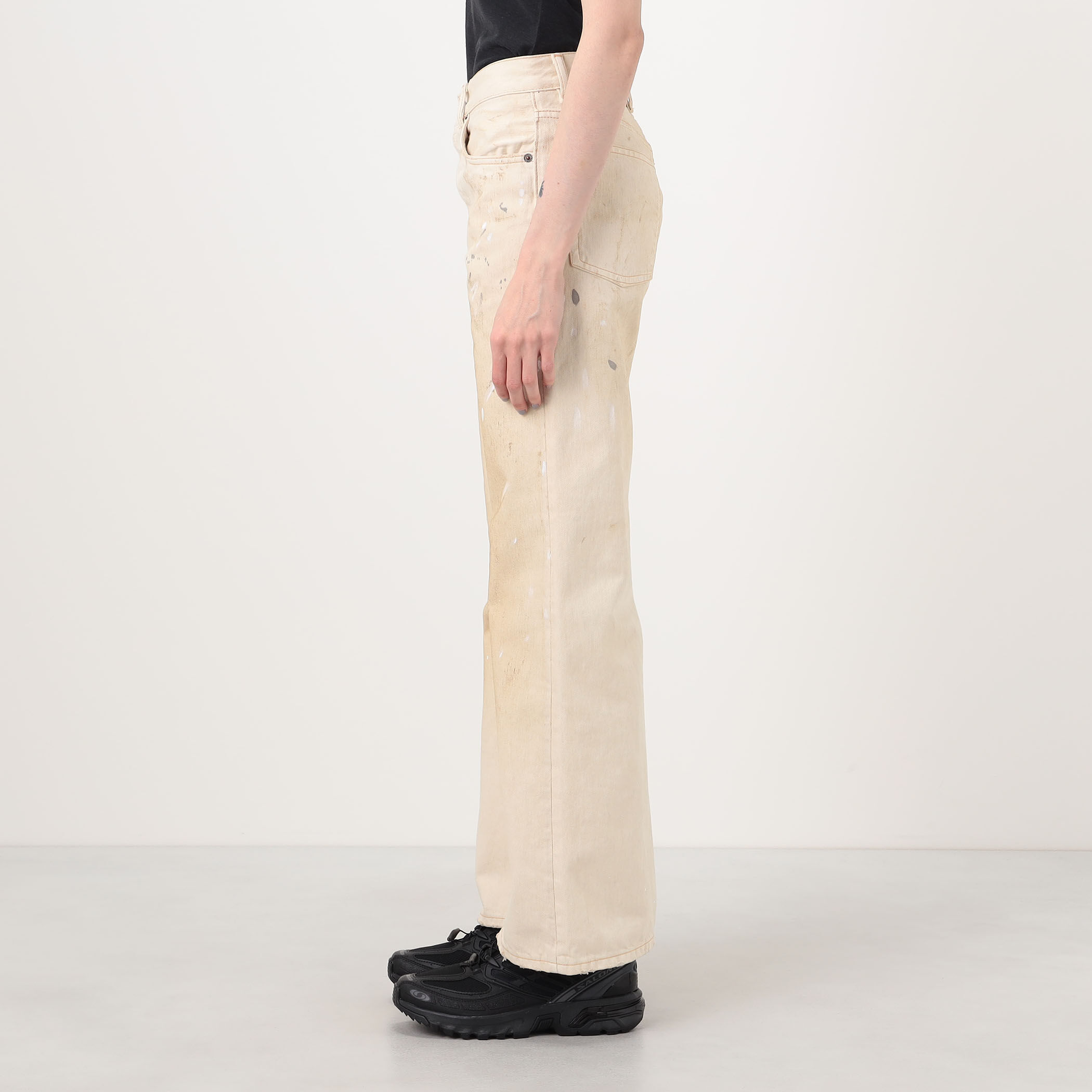 Acne Studios 2021F WHITE Trafalgar ホワイトデニムパンツ