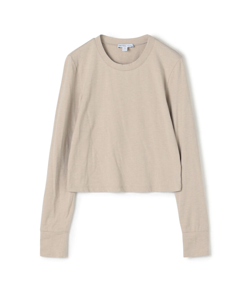 コットンポリエステル クロップドTシャツ WMTP3925