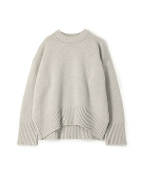 ファインウール クルーネックプルオーバー