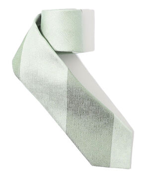 Seaward＆Stearn シルクネップ ワイドレジメンタルストライプネクタイ