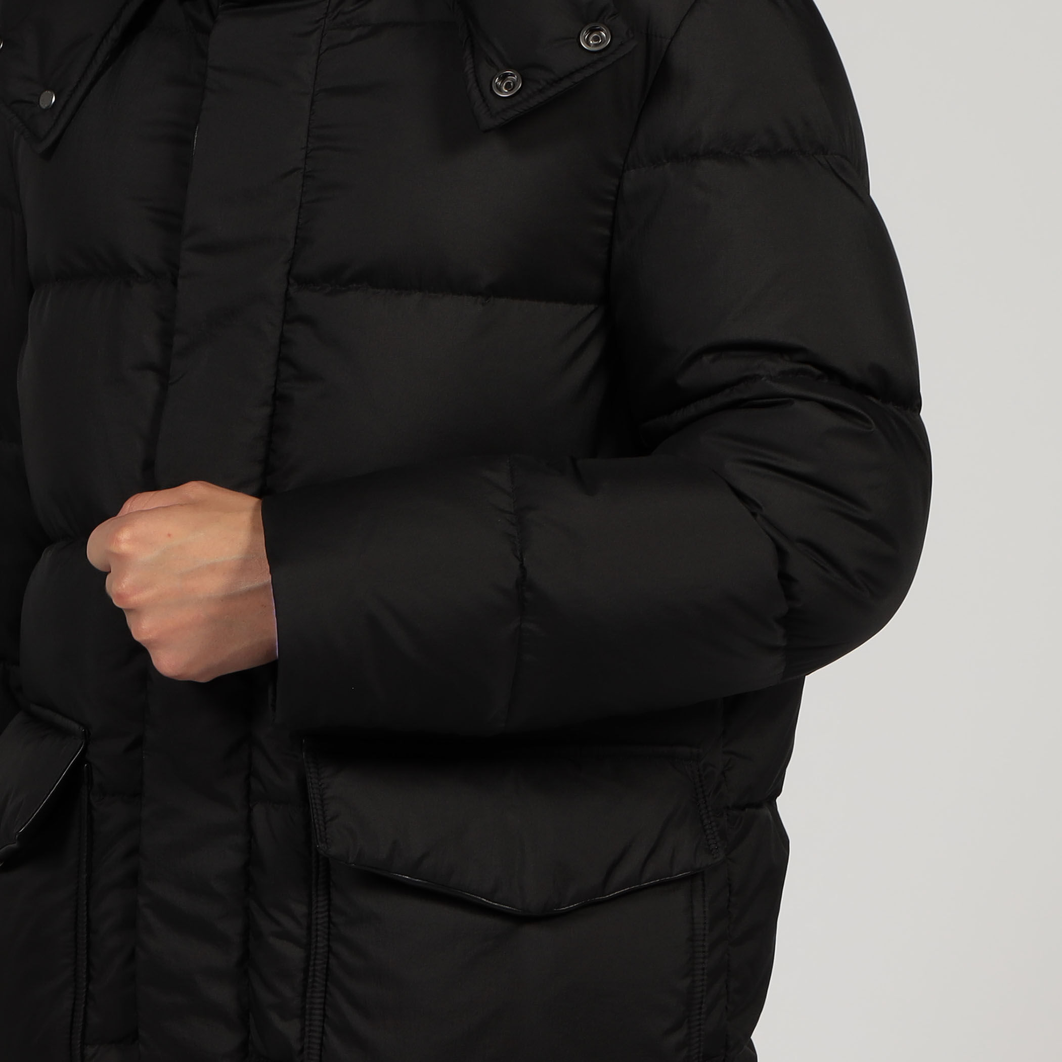 別注】EMMETI ナイロン フーデットダウンコート｜トゥモローランド