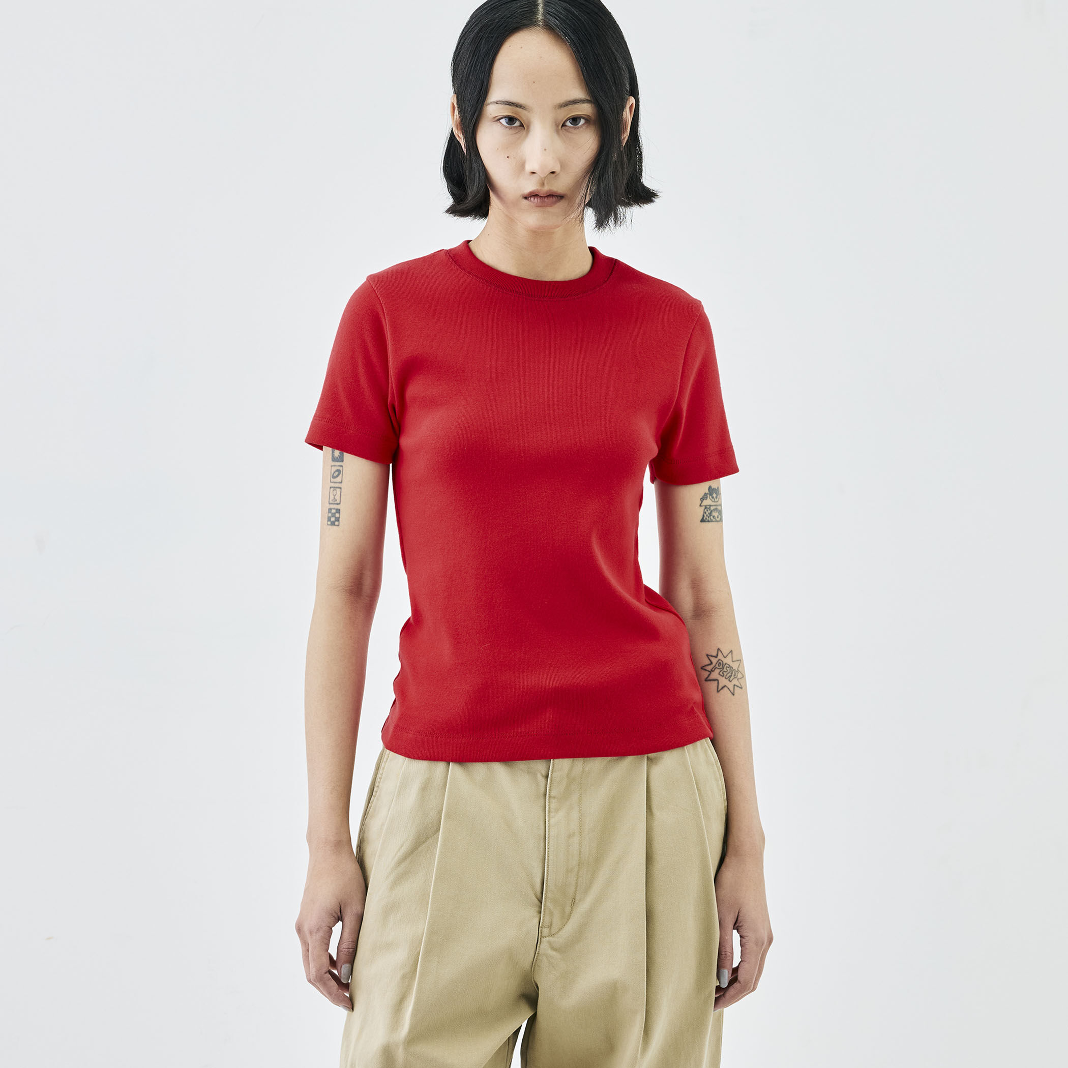 コットンモダールフライス Tシャツ｜トゥモローランド 公式サイト